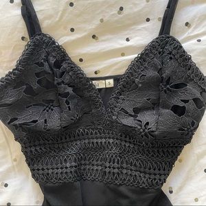 BOGO🍍Black Teddy Bodysuit